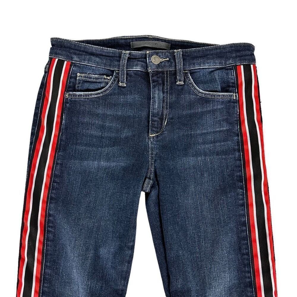 Joe's Womens Wiloughby Jeans Skinny Ankle size 27 Side Stripe - Picture 6 of 10